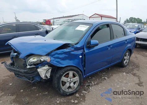2007 Chevrolet Aveo Lt z USA, uszkodzony, nr VIN KL1TG56677B065483
